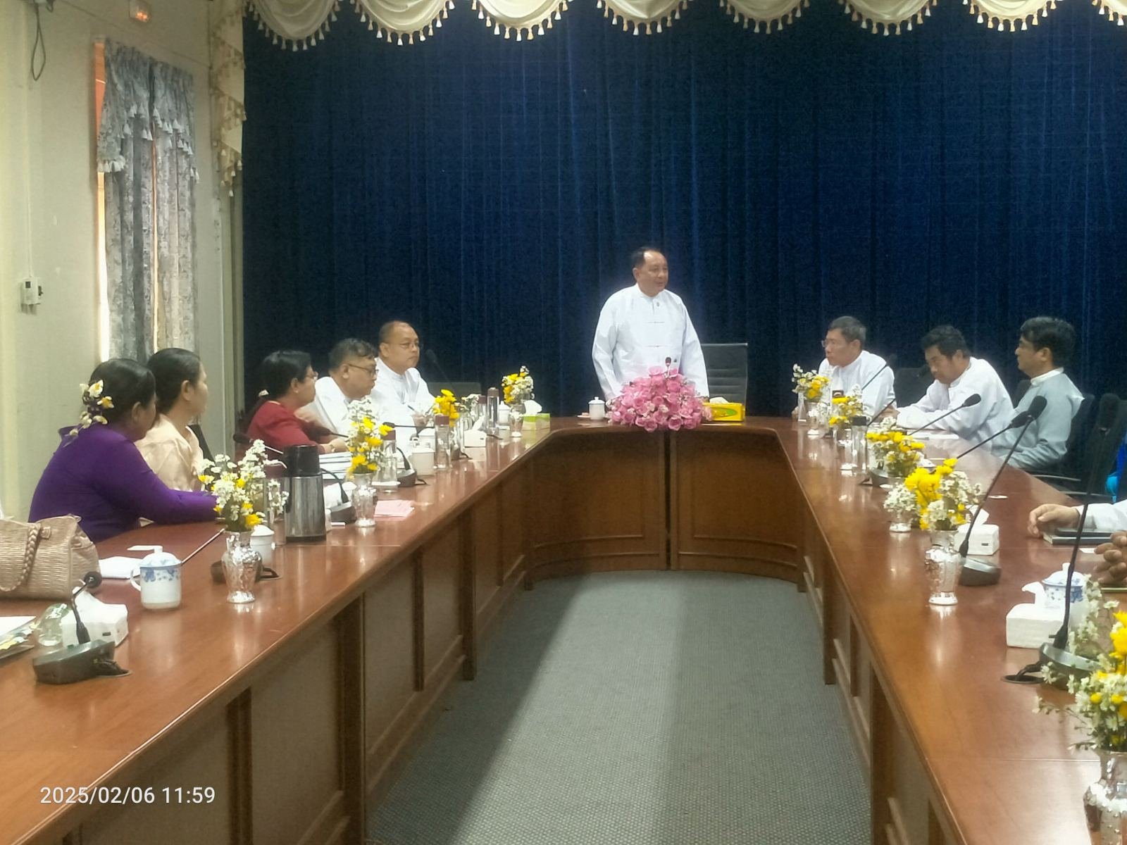 သူနာပြုစုမှုဆိုင်ရာစီမံခန့်ခွဲမှုသင်တန်းဖွင့်လှစ်ခြင်း